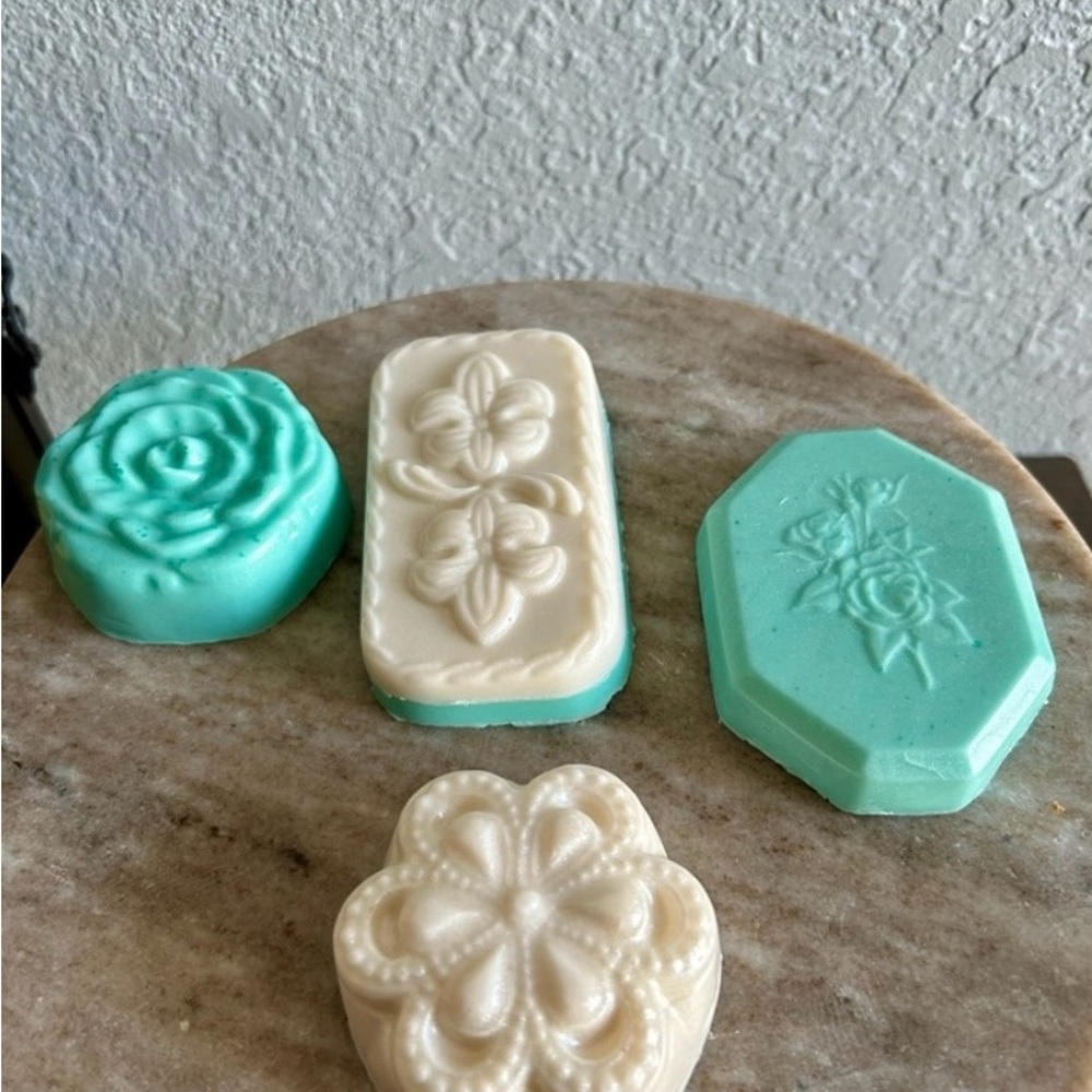 Handcrafted Floral Soap Set